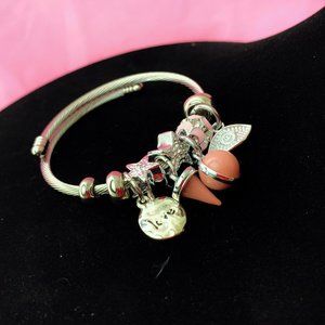 Charm Bracelet Pink